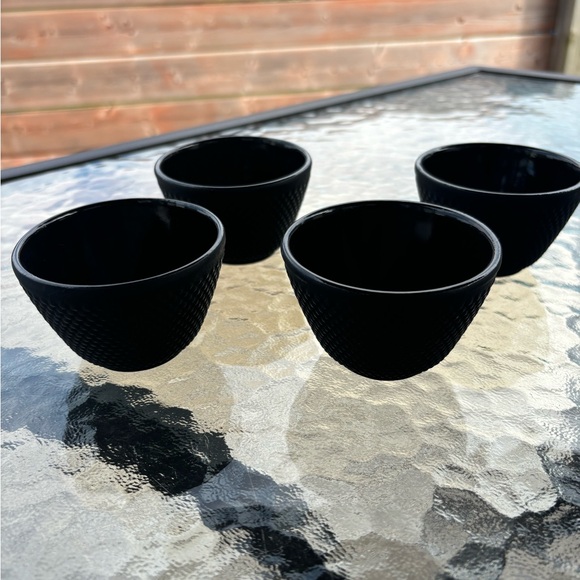 Petites tasses à thé de marque Epicure ! En céramiques et noires !Neuves! - Picture 3 of 5